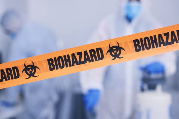 Professional Infectious Disease Decontamination technician working in Westfield Center, OH